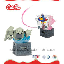 Robot Action Figure with Electronic Toy Clock (CB-PM012-M)